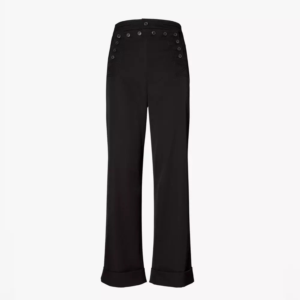 Tory Burch Black Classic Trousers